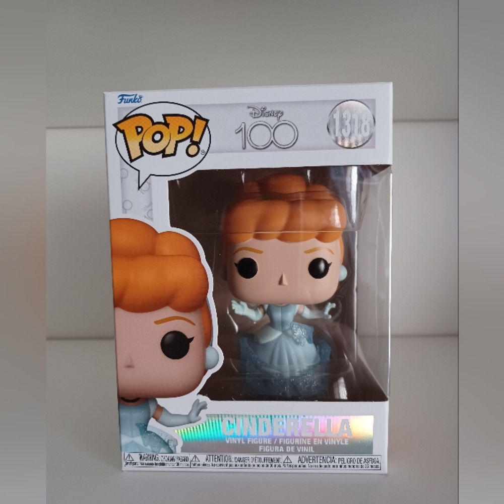 Disney 100 Cinderella 1318 Vinyl Figure Funko Pop Collectible Toy